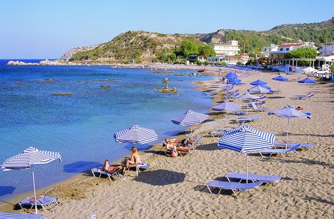 Hotel Evi Faliraki Zewnętrze zdjęcie